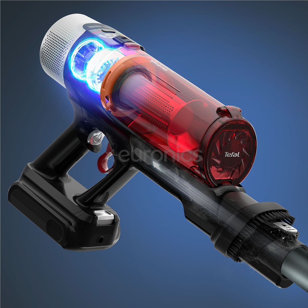 Tefal X-Force Flex 9.60 Complete, красный/серый - Беспроводной пылесос
