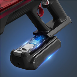 Tefal X-Force Flex 9.60 Complete, красный/серый - Беспроводной пылесос