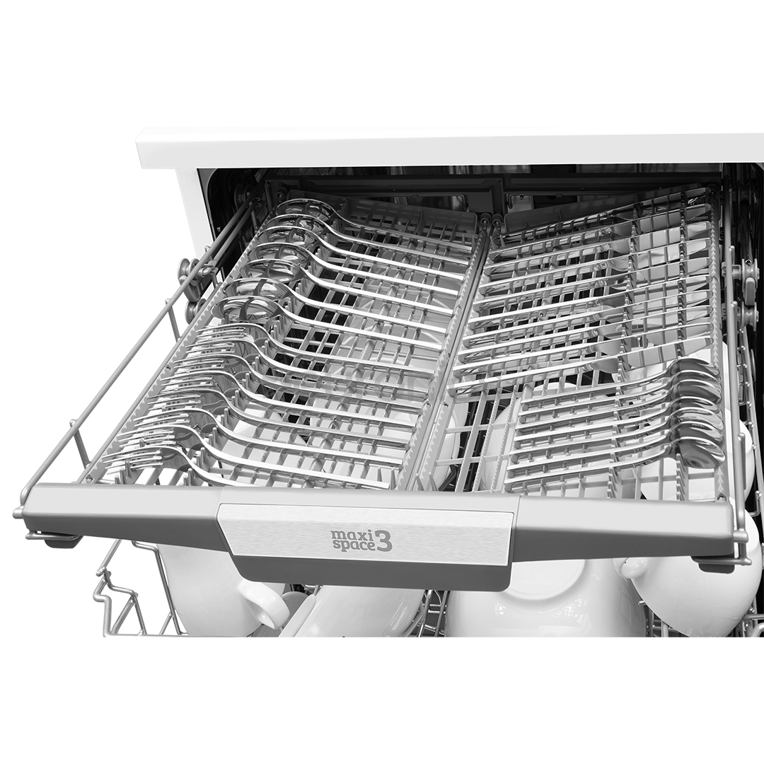 Hansa, 14 комплектов посуды, ширина 60 см, белый - Отдельностоящая посудомоечная машина