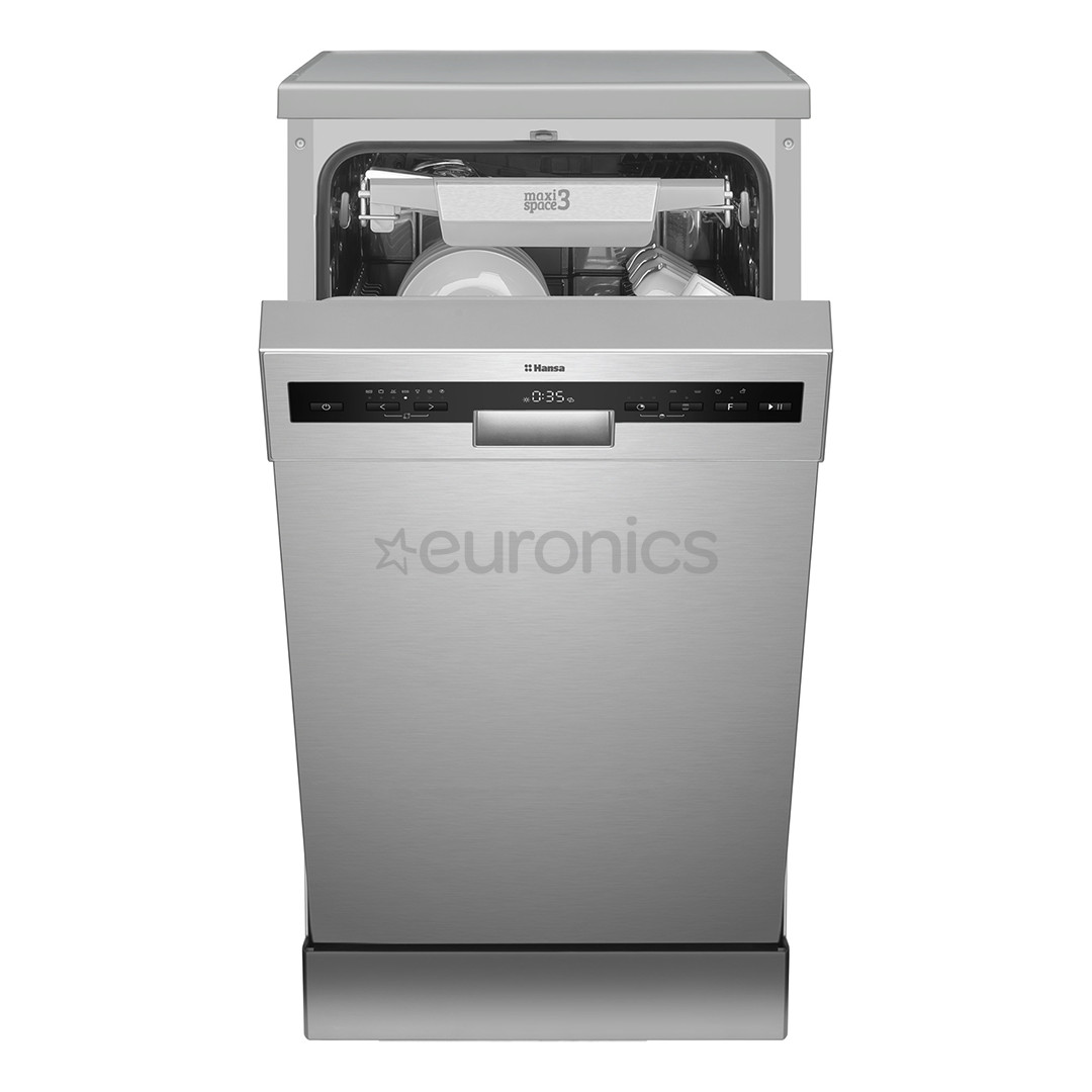 Hansa, 10 nõudekomplekti, laius 44.8 cm, roostevaba teras - Eraldiseisev nõudepesumasin