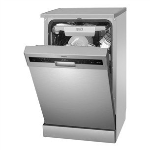 Hansa, 10 nõudekomplekti, laius 44.8 cm, roostevaba teras - Eraldiseisev nõudepesumasin