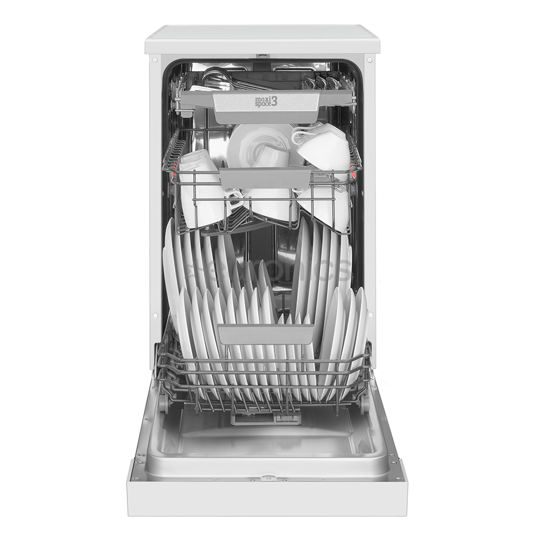 Hansa, 10 комплектов посуды, ширина 44,8 см, белый - Отдельностоящая посудомоечная машина