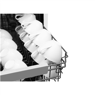 Hansa, 10 place settings, width 44.8 cm, white - Free standing dishwasher