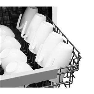 Hansa, 10 place settings, width 44.8 cm, white - Free standing dishwasher