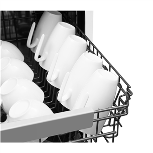 Hansa, 10 комплектов посуды, ширина 44,8 см, белый - Отдельностоящая посудомоечная машина