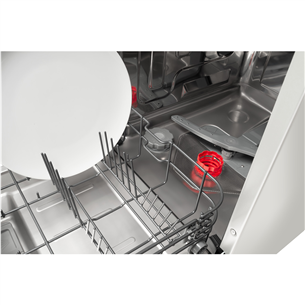 Hansa, 10 комплектов посуды, ширина 44,8 см, белый - Отдельностоящая посудомоечная машина