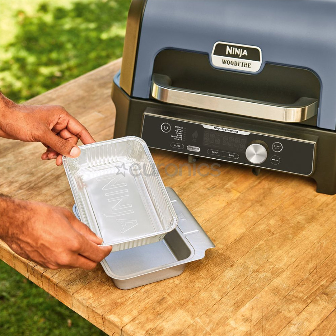Ninja Woodfire XL, 10 tk - Suured fooliumkarbid grillile