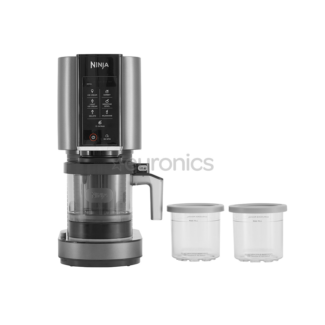 Ninja CREAMi, black/silver - Ice cream maker