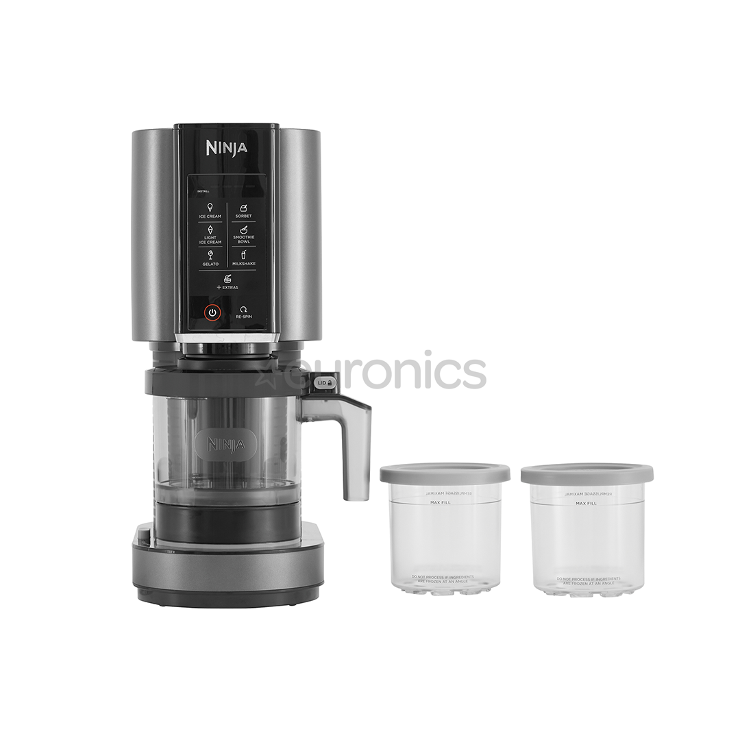 Ninja CREAMi, black/silver - Ice cream maker