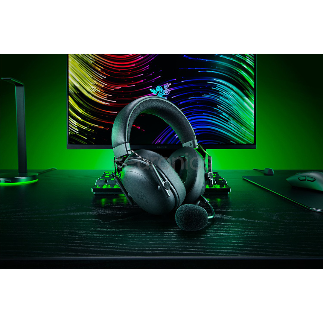 Razer Blackshark V3, must - Juhtmevaba peakomplekt