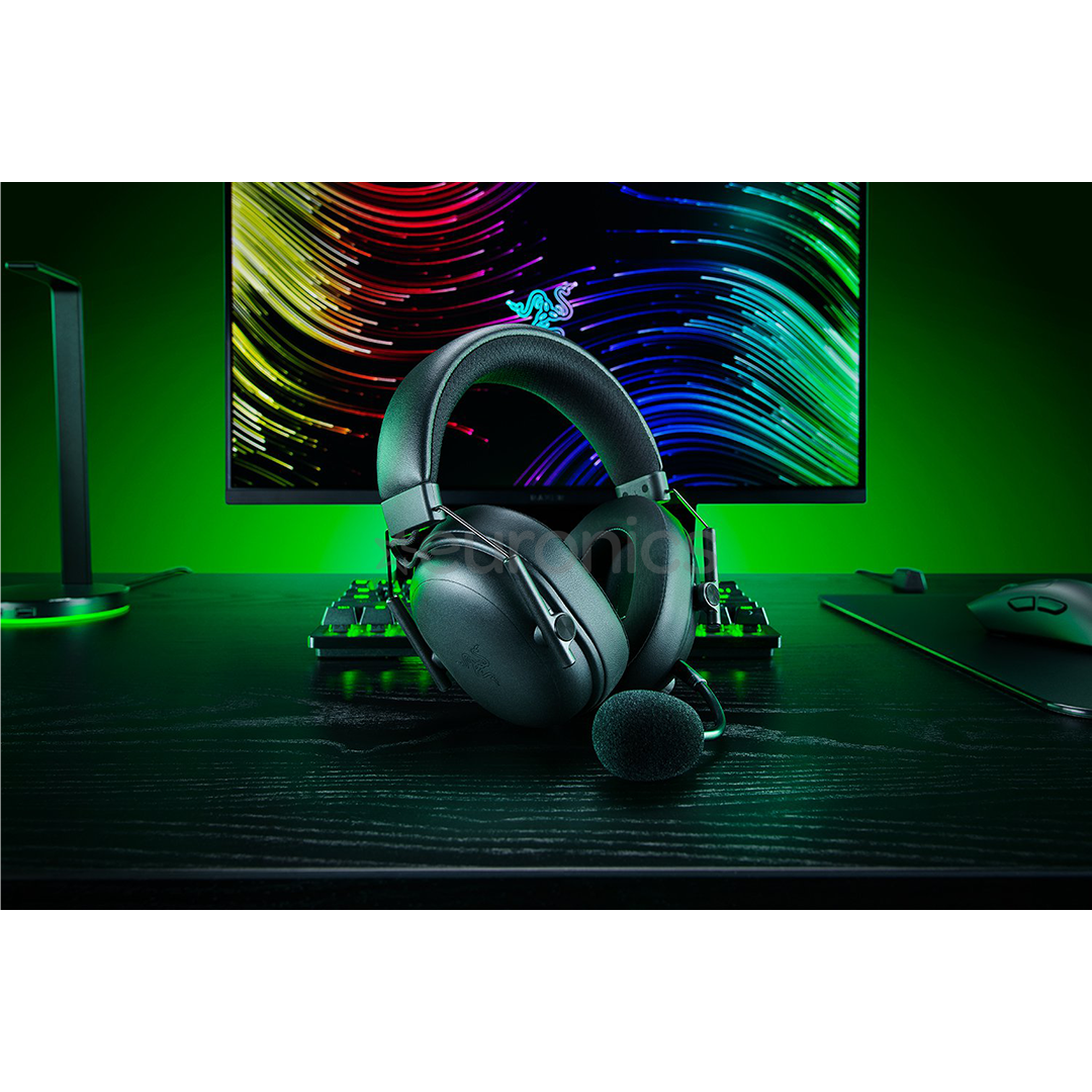 Razer Blackshark V3, must - Juhtmevaba peakomplekt