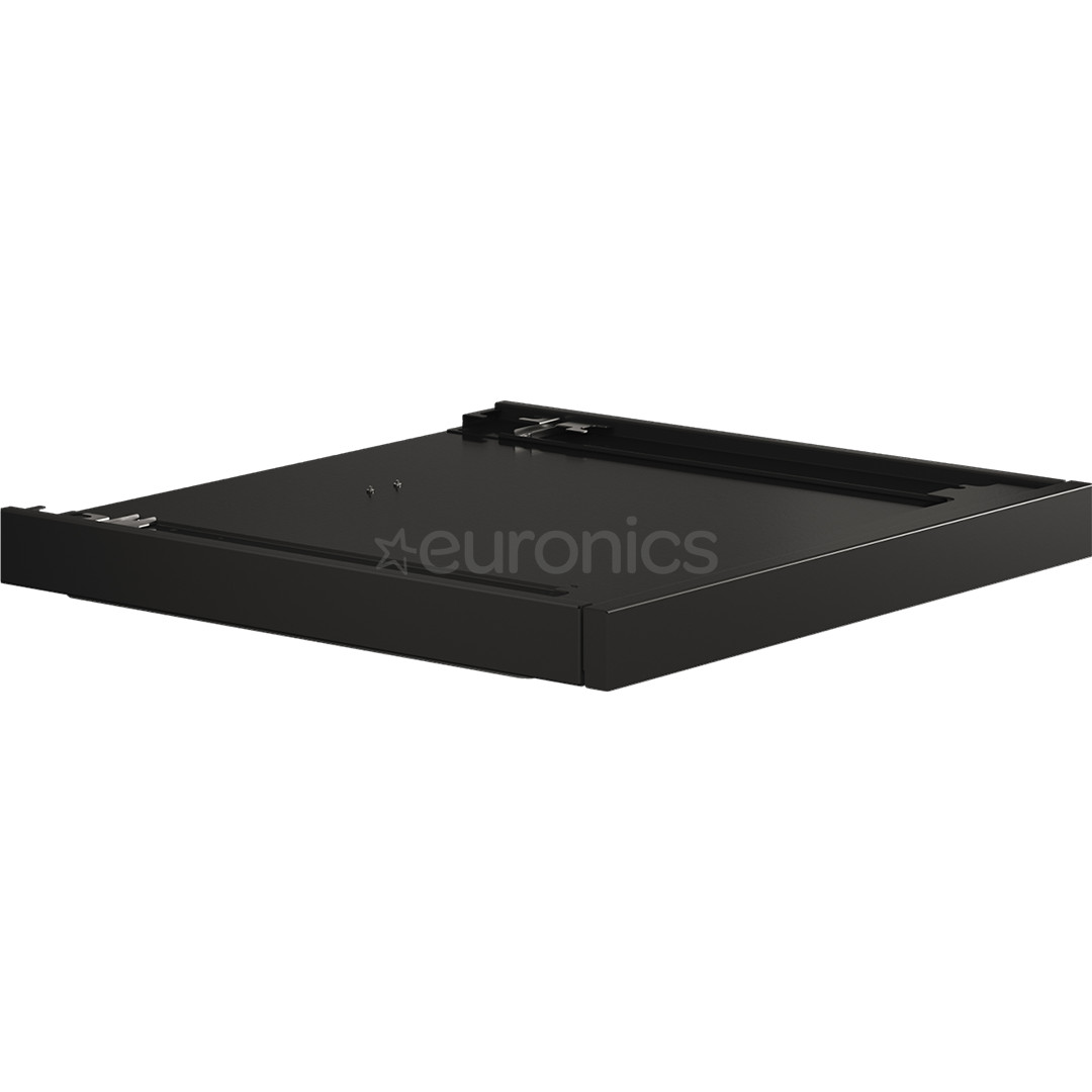 Asko, black - Stacking kit with pull-out shelf