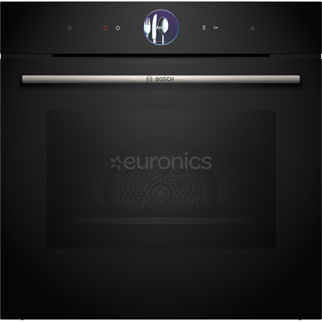 Bosch, Seeria 8, hüdrolüütiline puhastus, 71 L, must - Integreeritav ahi