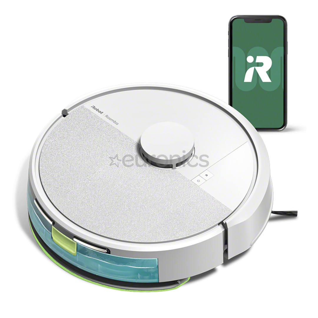 iRobot Roomba® 105 Combo, märg- ja kuivpuhastus, valge - Robottolmuimeja