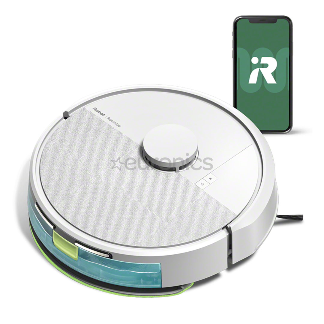 iRobot Roomba® 105 Combo, märg- ja kuivpuhastus, valge - Robottolmuimeja