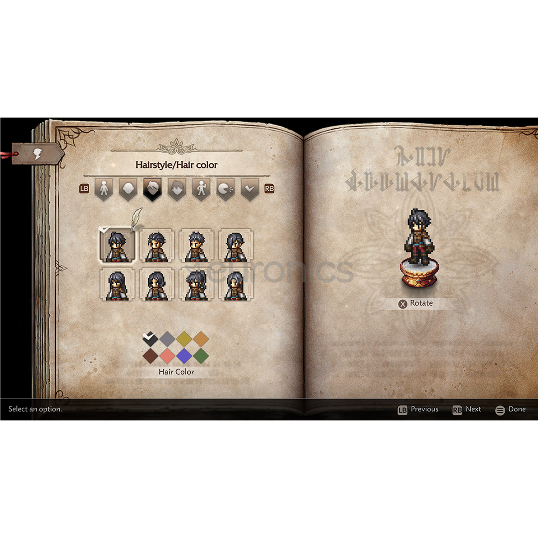 Octopath Traveler 0, Xbox Series X - Игра