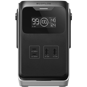 EcoFlow TRAIL 200 DC, must/hall - Akujaam