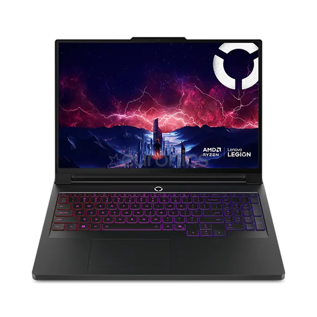 Lenovo Legion Pro 7 Gen 10, 16'', WQXGA, OLED, 240 Hz, Ryzen 9, 64 GB, 2 TB, RTX 5080, ENG, eclipse black - Notebook