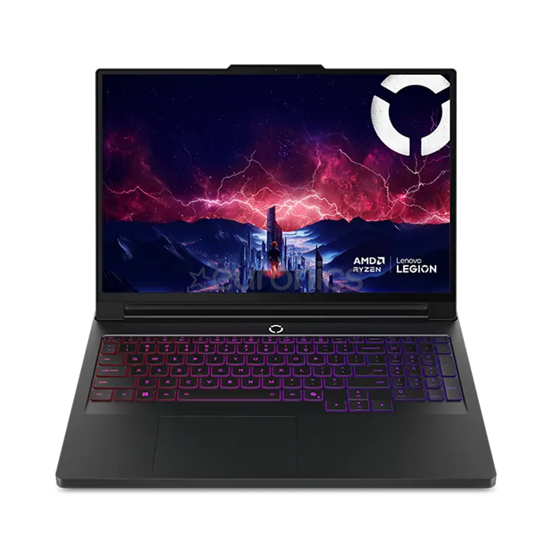 Lenovo Legion Pro 7 Gen 10, 16'', WQXGA, OLED, 240 Hz, Ryzen 9, 64 GB, 2 TB, RTX 5080, ENG, eclipse black - Notebook