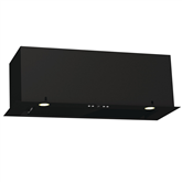 Hisense, 660 m³/h, laius 80 cm, must - Integreeritav õhupuhasti