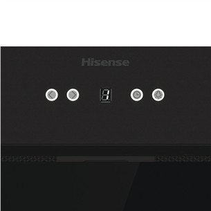 Hisense, 660 mм³/ч, ширина 60 см, черный - Интегрируемая вытяжка