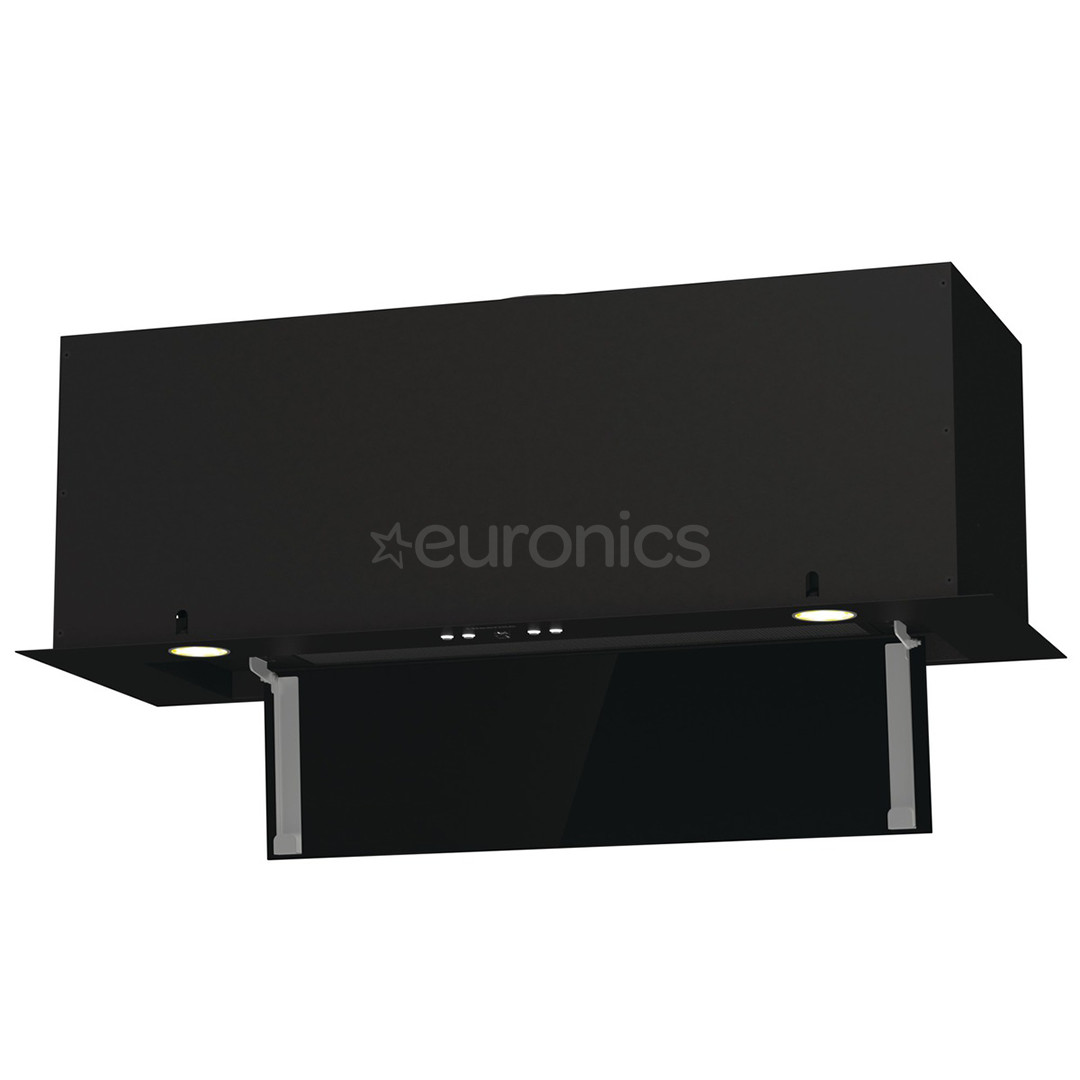 Hisense, 660 mм³/ч, ширина 60 см, черный - Интегрируемая вытяжка