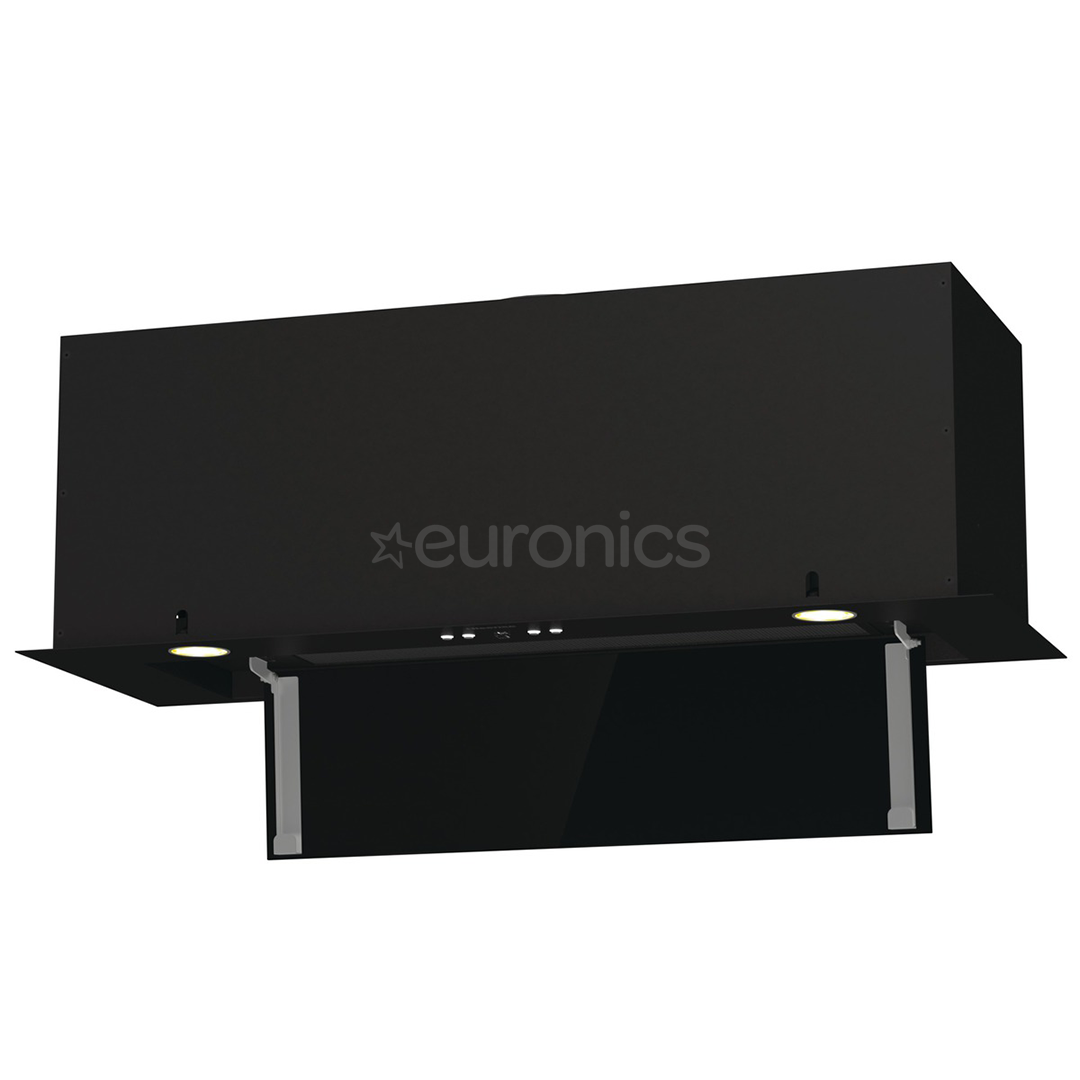 Hisense, 660 m³/h, laius 80 cm, must - Integreeritav õhupuhasti