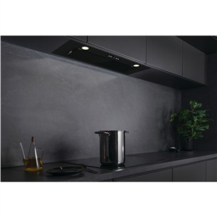 Hisense, 660 mм³/ч, ширина 60 см, черный - Интегрируемая вытяжка