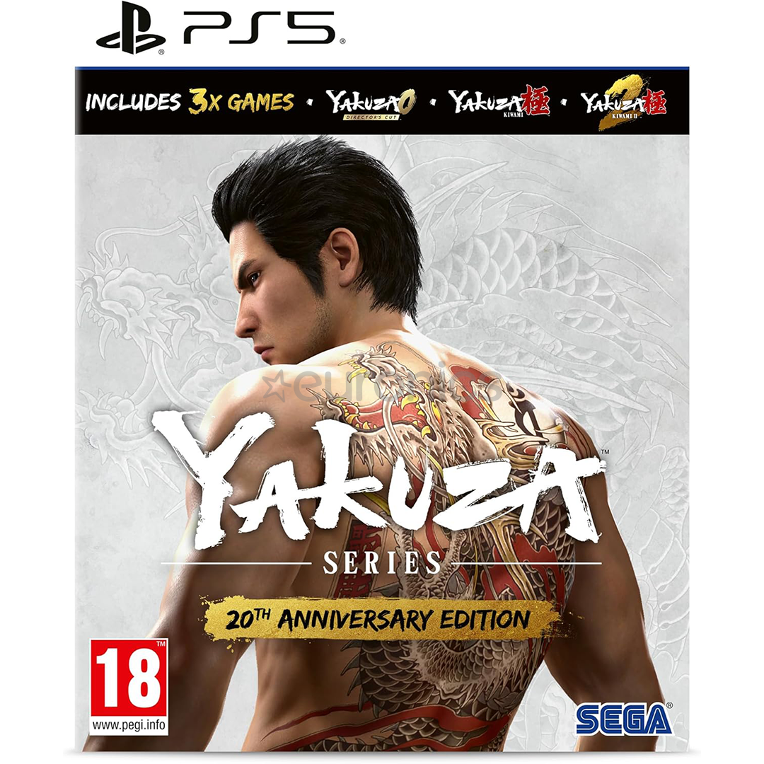 Yakuza 20th Anniversary Edition, PlayStation 5 - Mäng