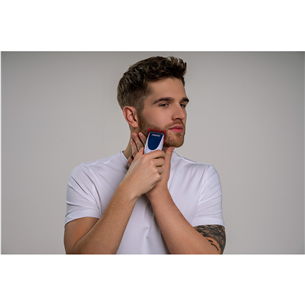 Wahl Color Pro Cordless, valge/sinine - Juukselõikur