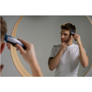 Wahl Color Pro Cordless, valge/sinine - Juukselõikur