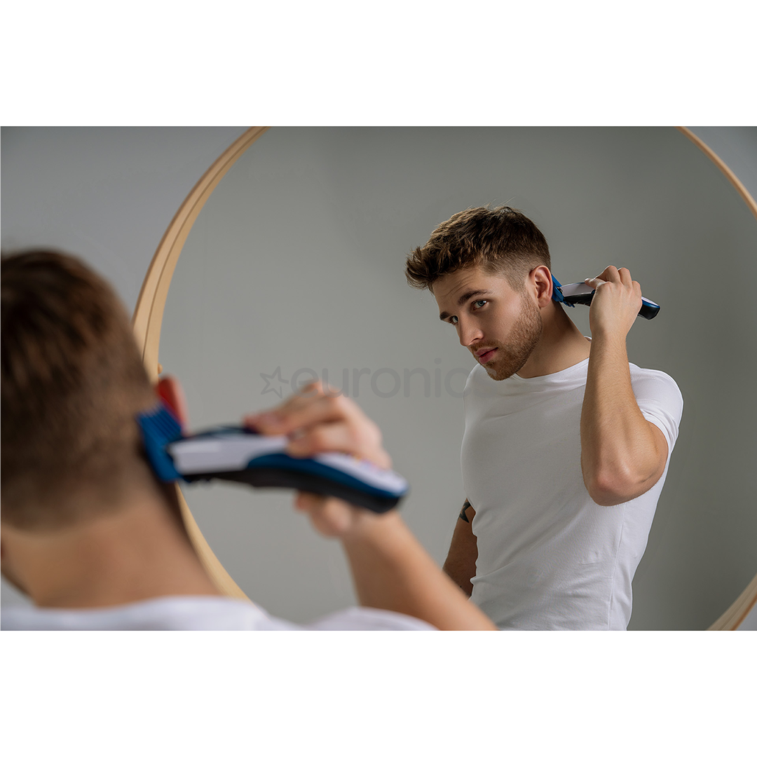 Wahl Color Pro Cordless, valge/sinine - Juukselõikur