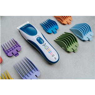 Wahl Color Pro Cordless, valge/sinine - Juukselõikur