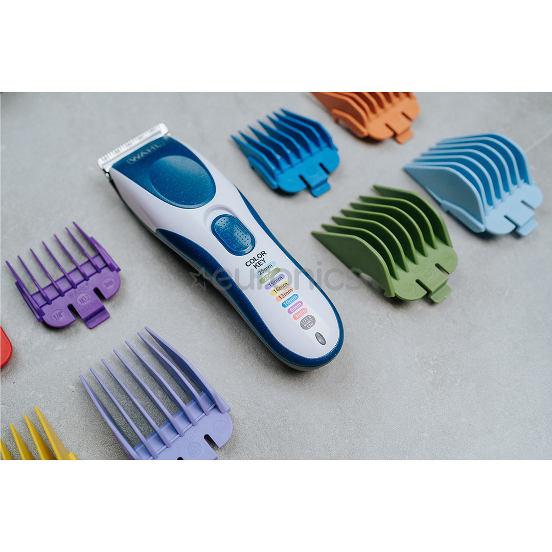 Wahl Color Pro Cordless, valge/sinine - Juukselõikur