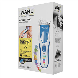 Wahl Color Pro Cordless, valge/sinine - Juukselõikur