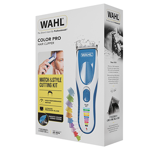 Wahl Color Pro Cordless, valge/sinine - Juukselõikur