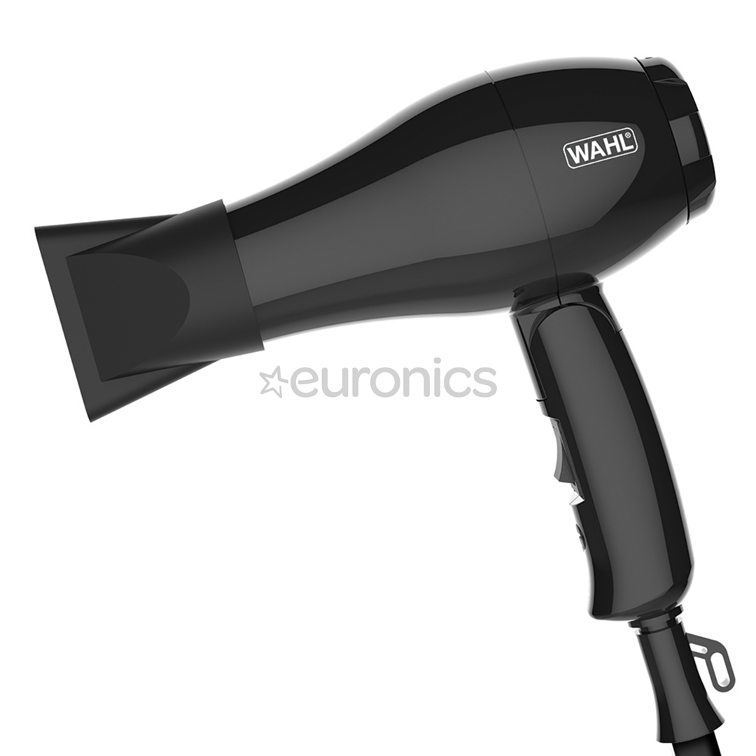 Wahl, 1000 Вт, черный - Дорожный фен