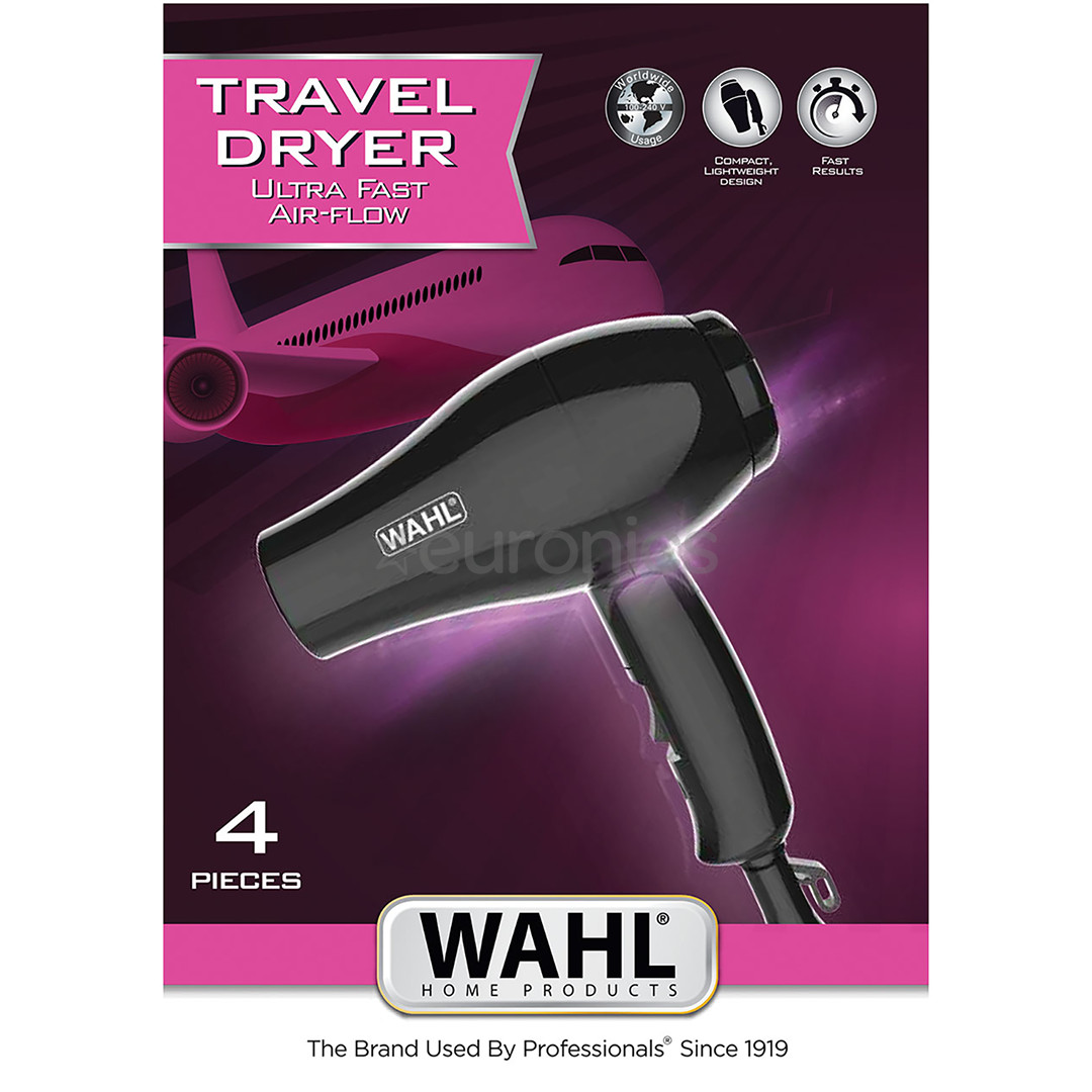 Wahl, 1000 W, must - Reisiföön