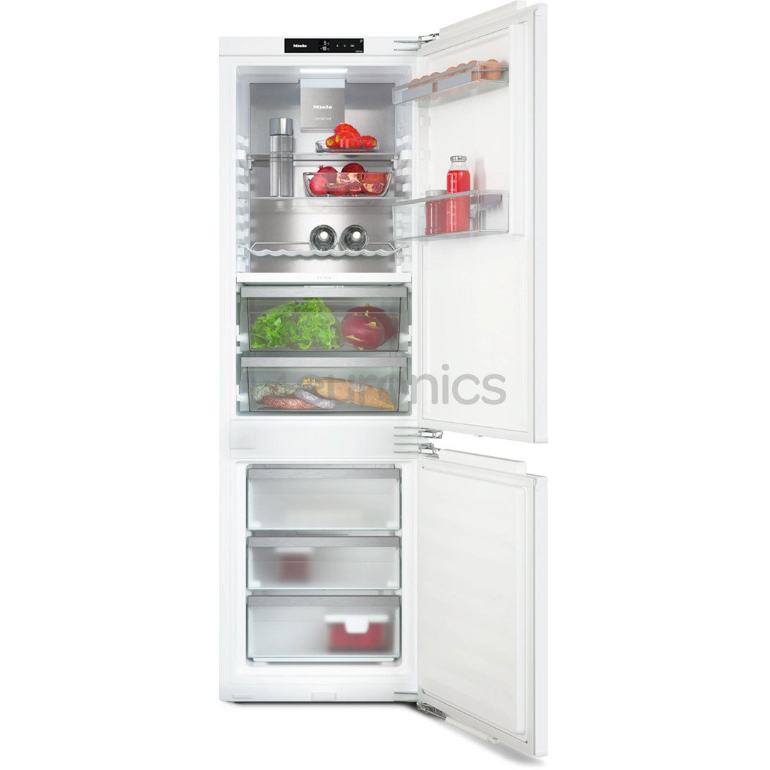 Miele NoFrost, 244 L, height 177 cm - Built-in Refrigerator