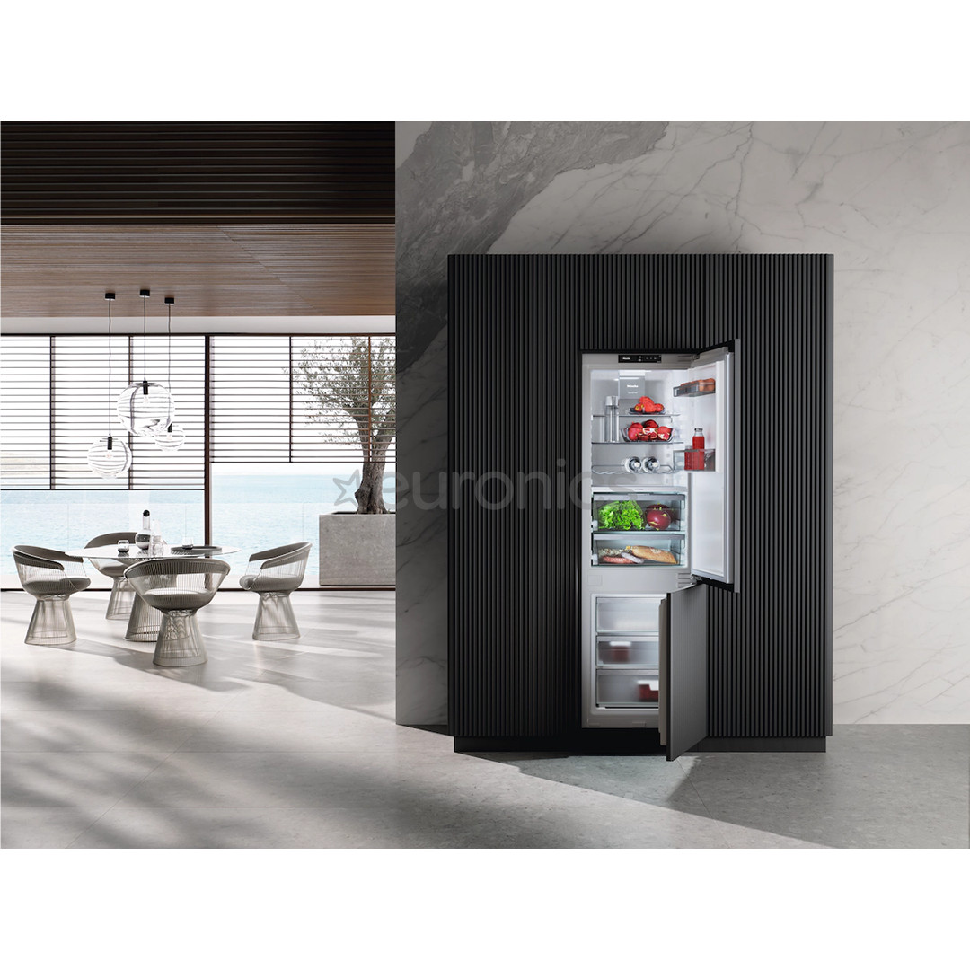 Miele NoFrost, 244 L, height 177 cm - Built-in Refrigerator