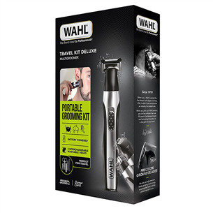Wahl Travel Kit Delux, must/hall - Trimmeri komplekt