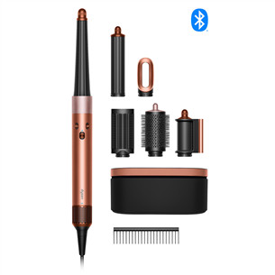 Dyson Airwrap i.d.™, Bluetooth®, 1300 Вт, Straight+Wavy, Amber silk, розовый/медный - Стайлер для волос AIRWRAP.AMBSILK