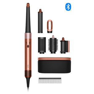 Dyson Airwrap i.d.™, Bluetooth®, 1300 W, Straight+Wavy, Amber silk - Airstyler AIRWRAP.AMBSILK
