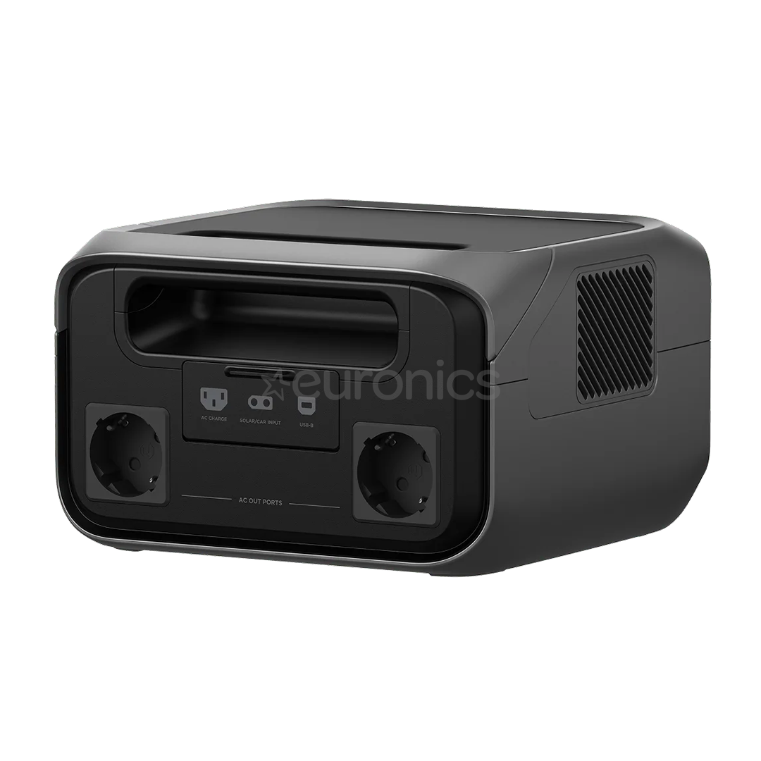 EcoFlow RIVER 3 plus, 286Wh, must - Akujaam