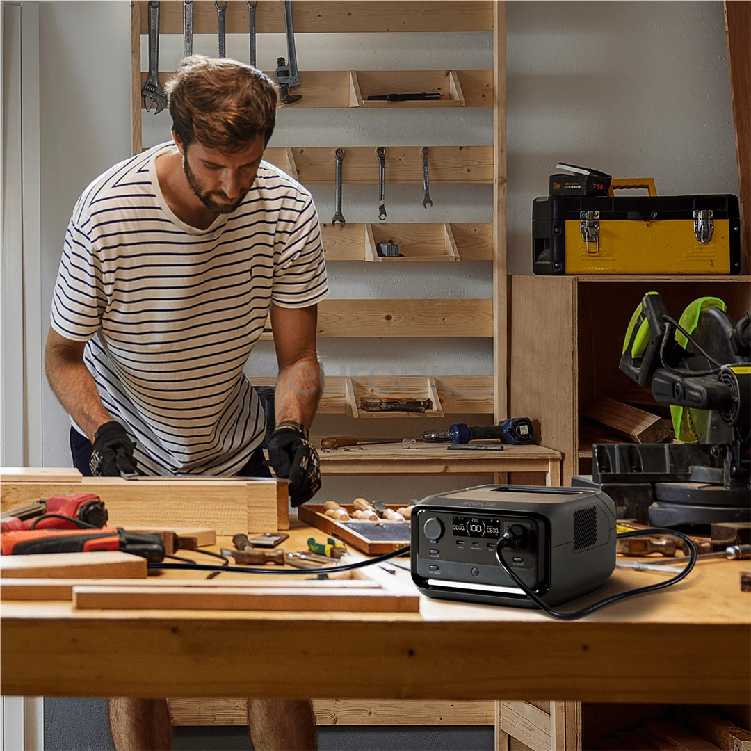 EcoFlow RIVER 3 plus, 286Wh, black - Power Station