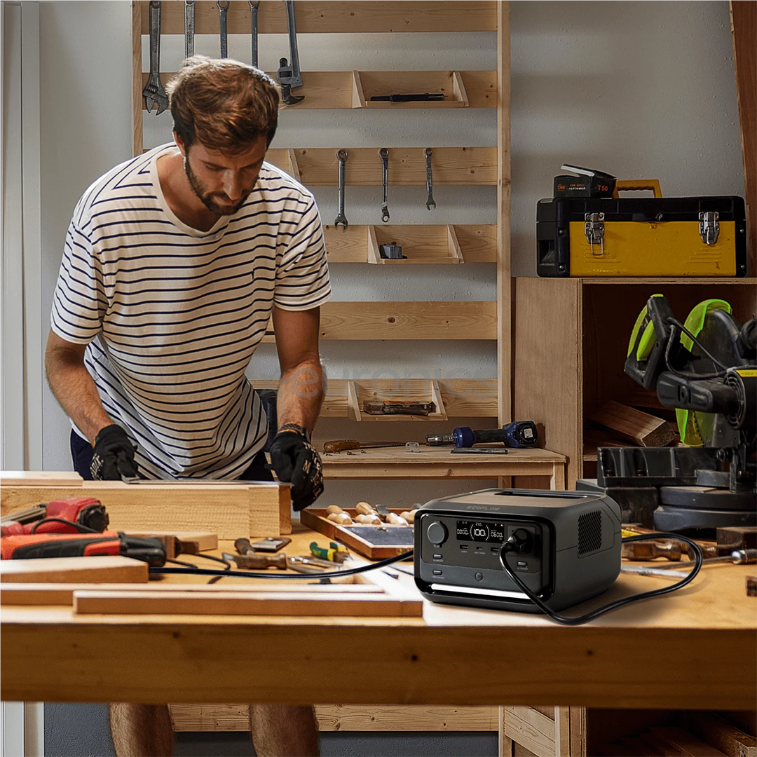 EcoFlow RIVER 3 plus, 286Wh, must - Akujaam