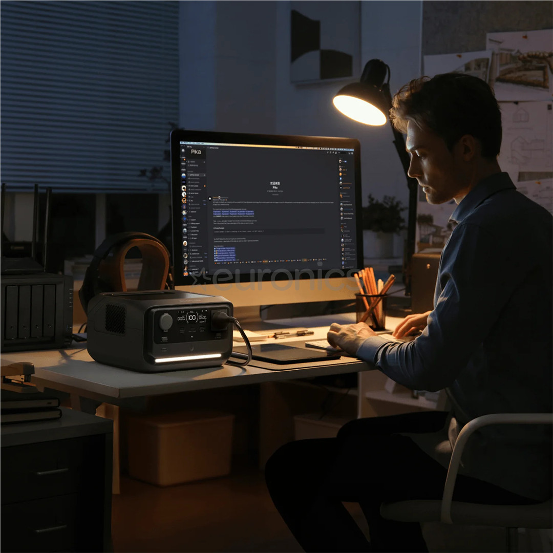 EcoFlow RIVER 3 plus, 286Wh, black - Power Station