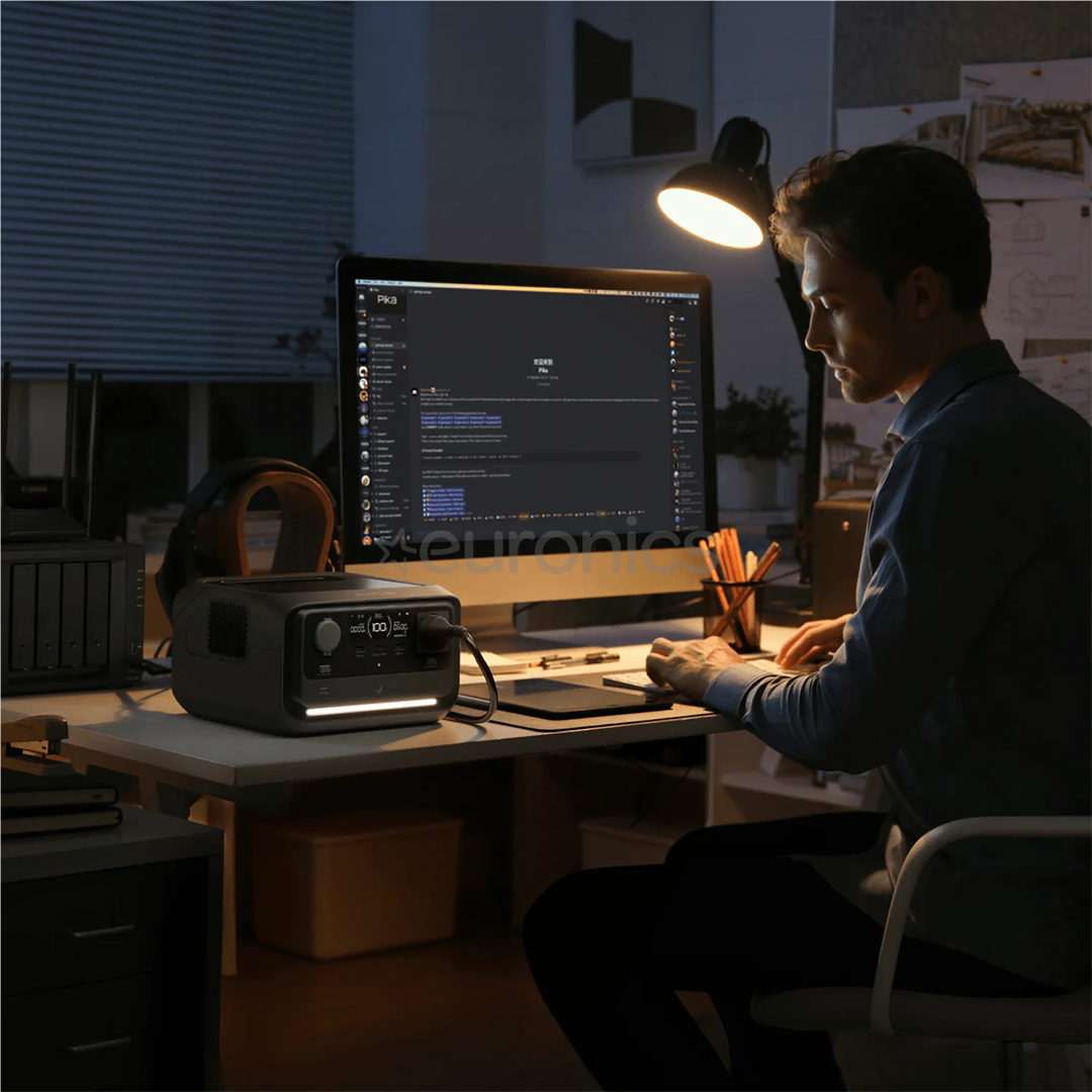 EcoFlow RIVER 3 plus, 286Wh, must - Akujaam