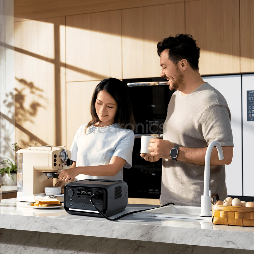 EcoFlow RIVER 3 plus, 286Wh, must - Akujaam