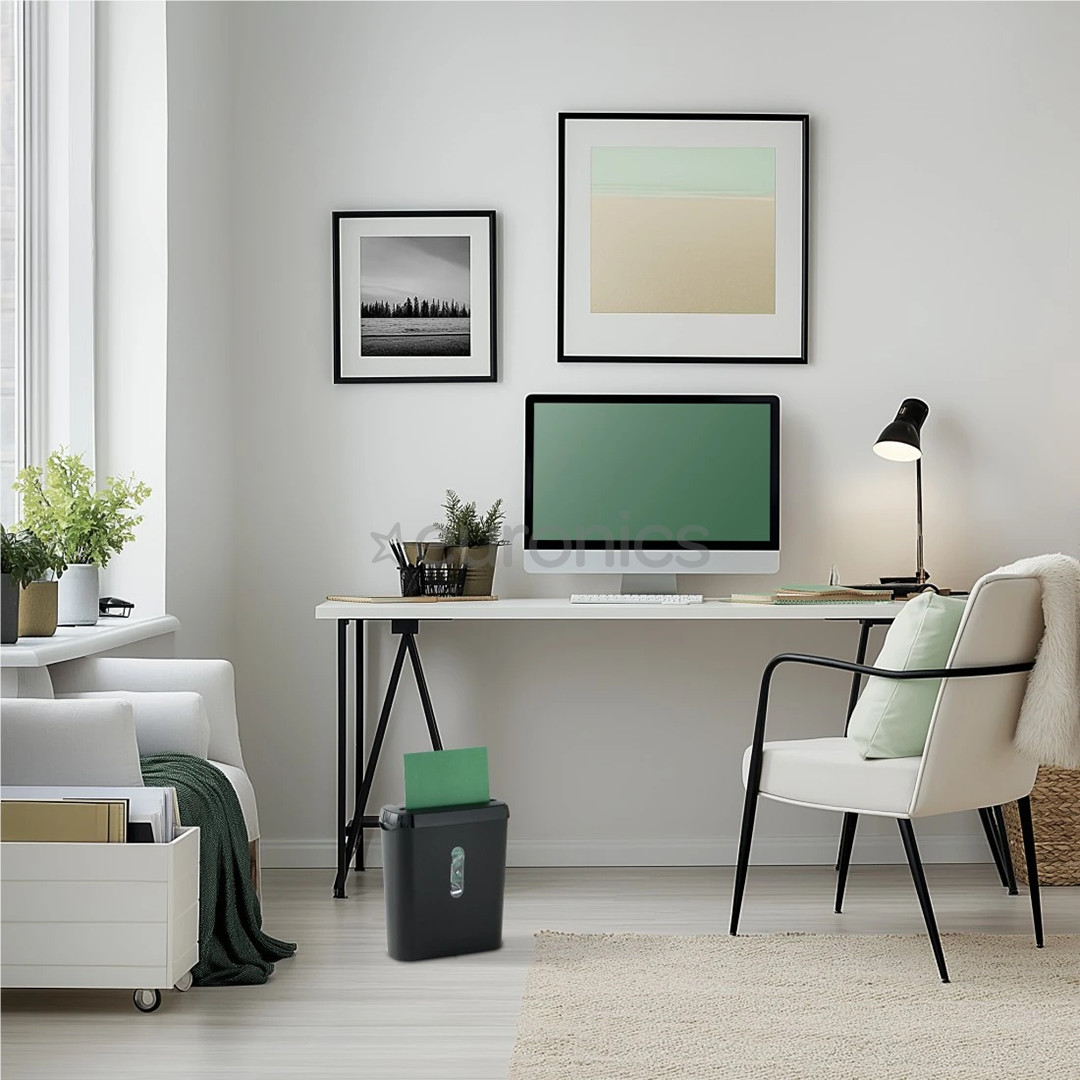 Hama Classic S61, 8 l, must - Paberipurustaja